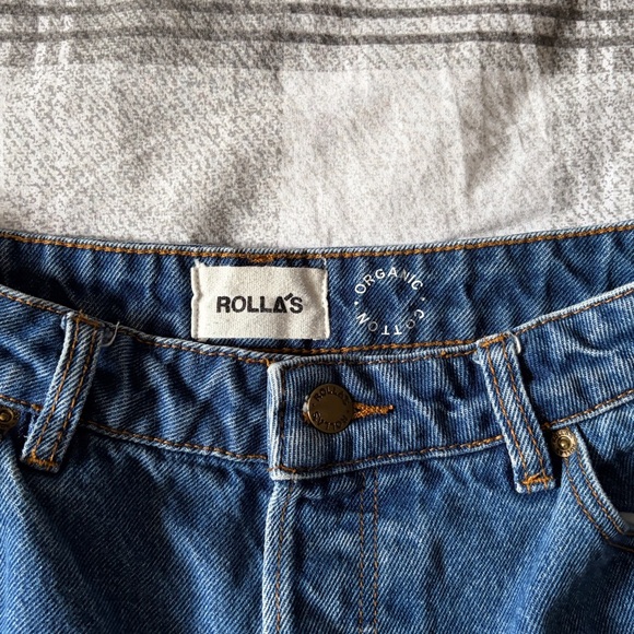 Rolla’s Classic High Rise Straight Jean - Picture 3 of 5